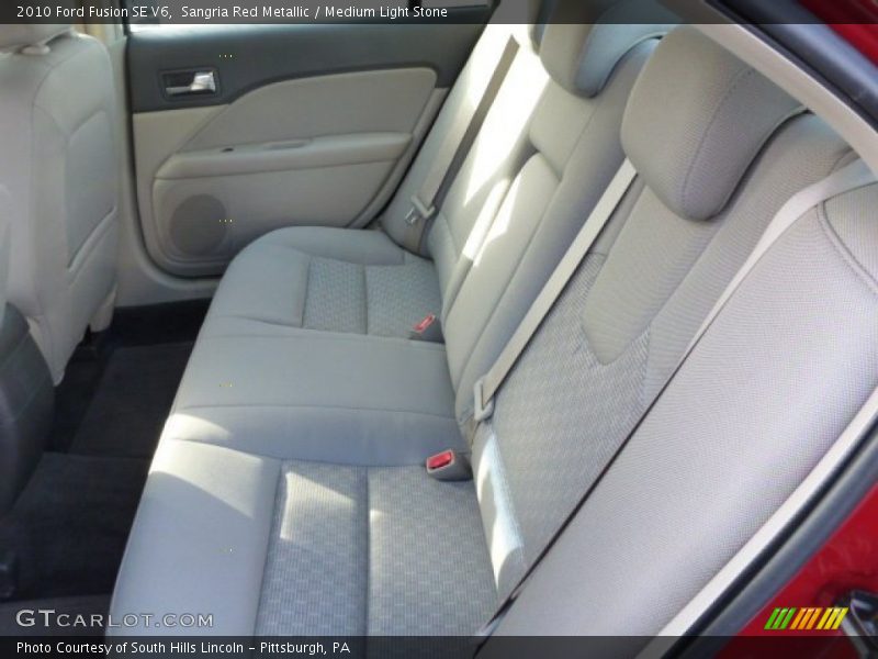 Sangria Red Metallic / Medium Light Stone 2010 Ford Fusion SE V6