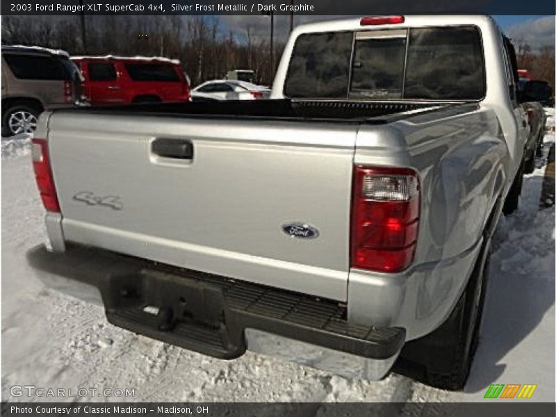 Silver Frost Metallic / Dark Graphite 2003 Ford Ranger XLT SuperCab 4x4