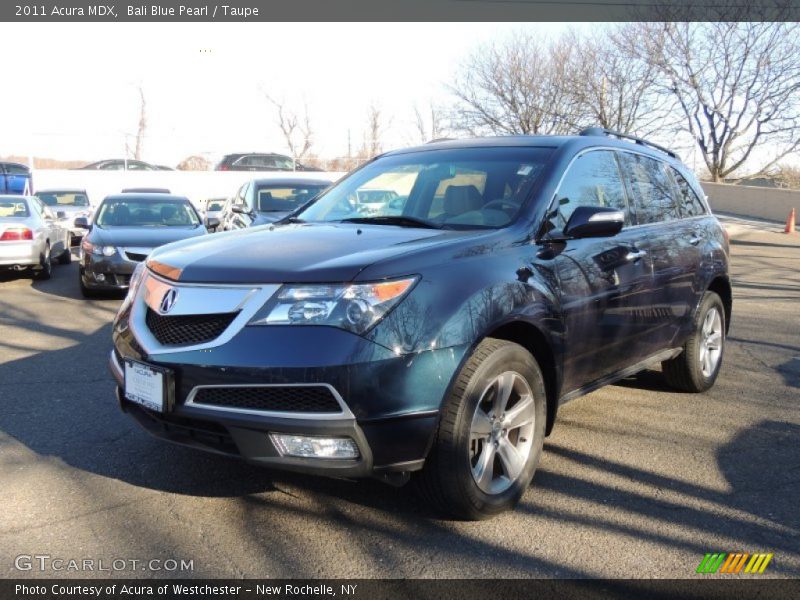 Bali Blue Pearl / Taupe 2011 Acura MDX