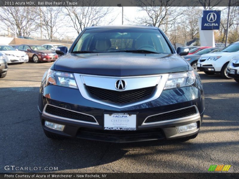 Bali Blue Pearl / Taupe 2011 Acura MDX