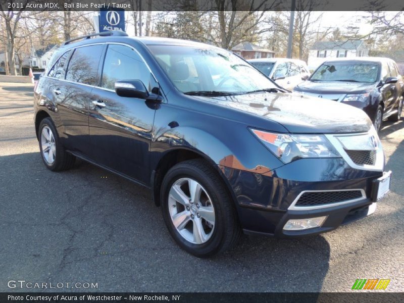 Bali Blue Pearl / Taupe 2011 Acura MDX