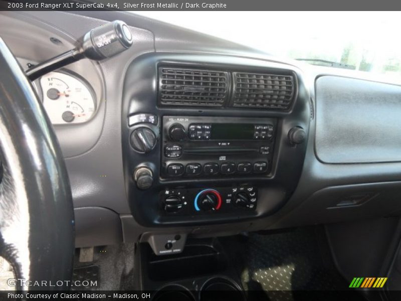 Silver Frost Metallic / Dark Graphite 2003 Ford Ranger XLT SuperCab 4x4