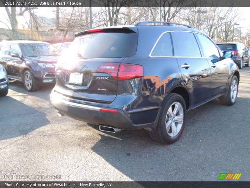 Bali Blue Pearl / Taupe 2011 Acura MDX