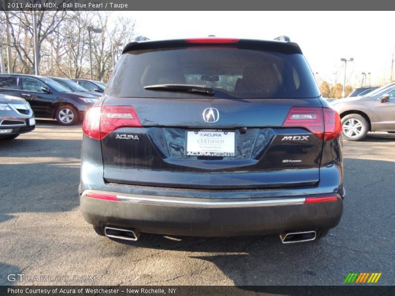 Bali Blue Pearl / Taupe 2011 Acura MDX