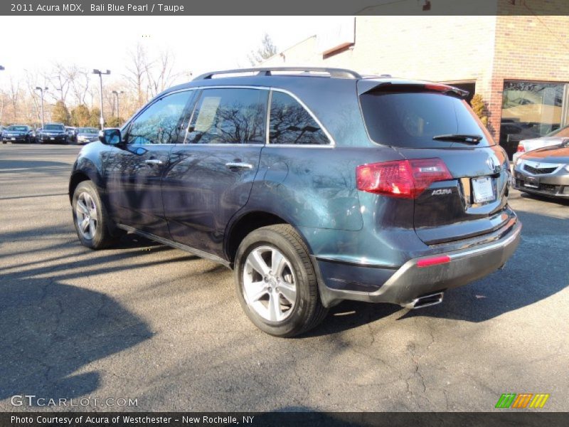 Bali Blue Pearl / Taupe 2011 Acura MDX