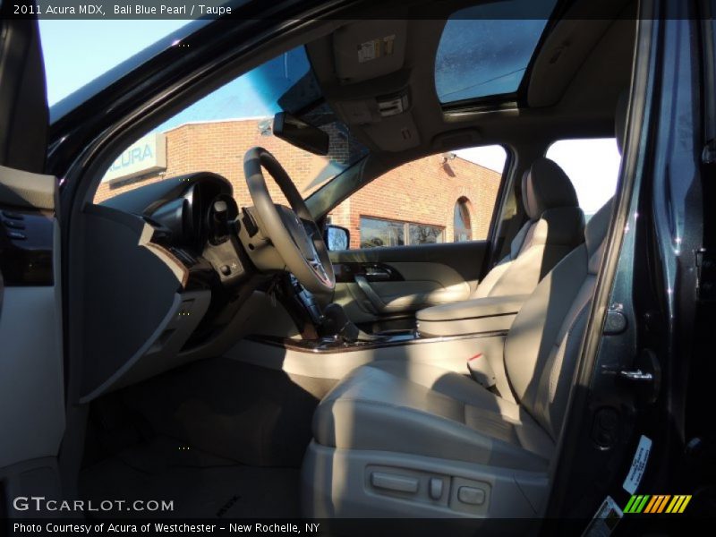 Bali Blue Pearl / Taupe 2011 Acura MDX