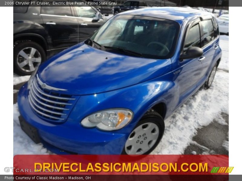 Electric Blue Pearl / Pastel Slate Gray 2006 Chrysler PT Cruiser