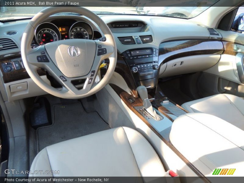Bali Blue Pearl / Taupe 2011 Acura MDX