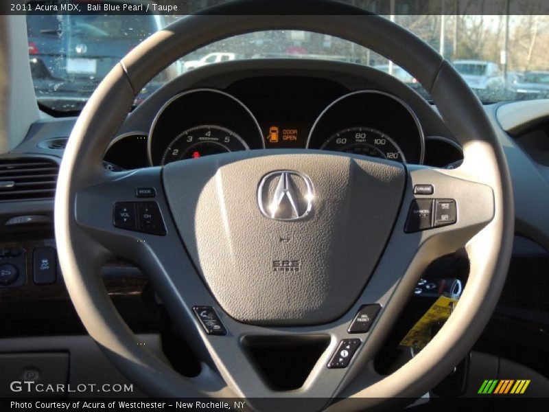 Bali Blue Pearl / Taupe 2011 Acura MDX