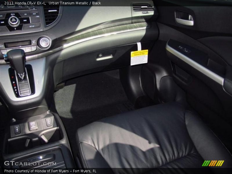 Urban Titanium Metallic / Black 2013 Honda CR-V EX-L