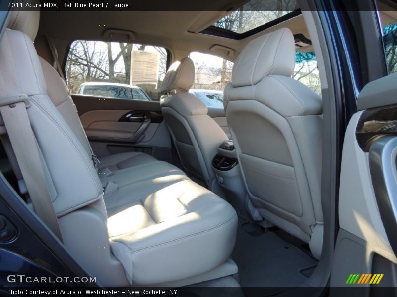 Bali Blue Pearl / Taupe 2011 Acura MDX