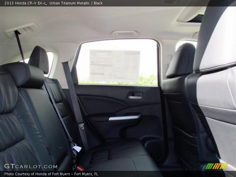 Urban Titanium Metallic / Black 2013 Honda CR-V EX-L