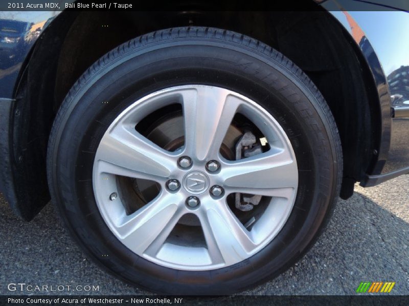 Bali Blue Pearl / Taupe 2011 Acura MDX