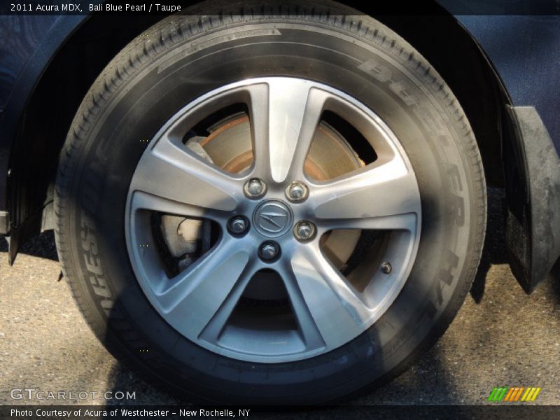 Bali Blue Pearl / Taupe 2011 Acura MDX