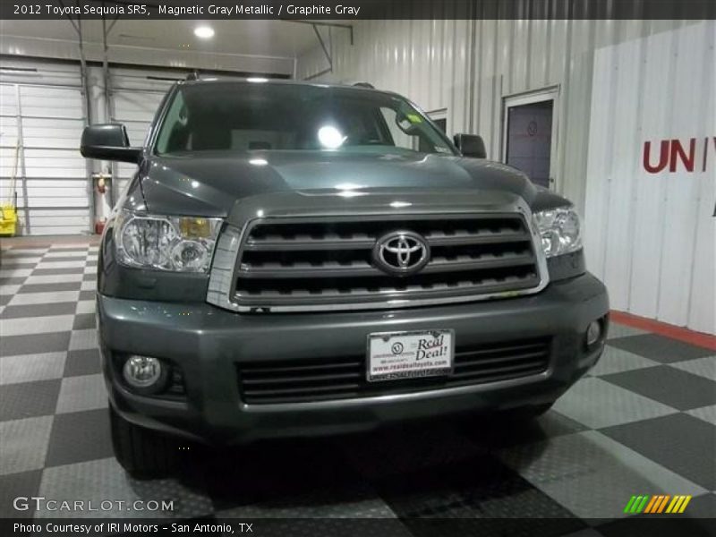 Magnetic Gray Metallic / Graphite Gray 2012 Toyota Sequoia SR5