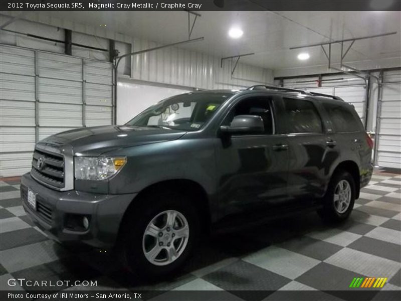 Magnetic Gray Metallic / Graphite Gray 2012 Toyota Sequoia SR5