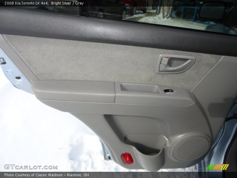 Bright Silver / Gray 2008 Kia Sorento LX 4x4