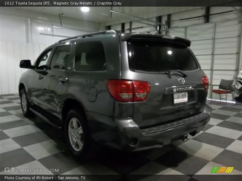 Magnetic Gray Metallic / Graphite Gray 2012 Toyota Sequoia SR5