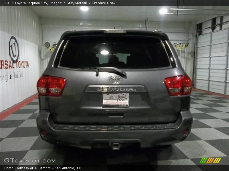 Magnetic Gray Metallic / Graphite Gray 2012 Toyota Sequoia SR5