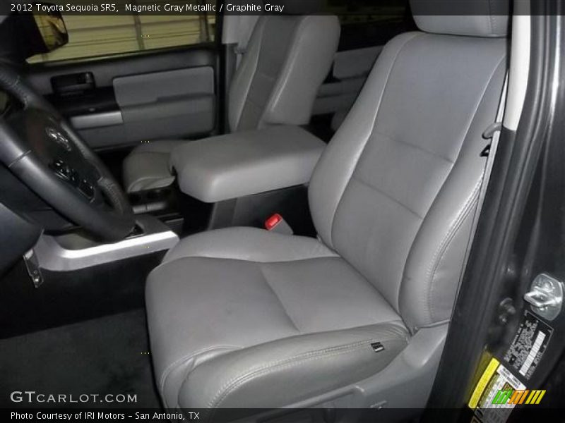 Magnetic Gray Metallic / Graphite Gray 2012 Toyota Sequoia SR5