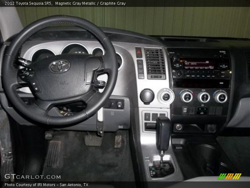 Magnetic Gray Metallic / Graphite Gray 2012 Toyota Sequoia SR5