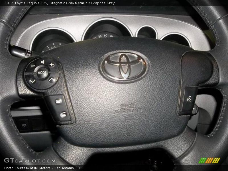 Magnetic Gray Metallic / Graphite Gray 2012 Toyota Sequoia SR5