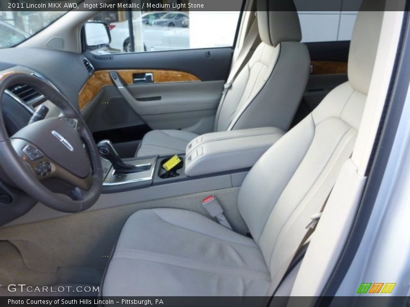 Ingot Silver Metallic / Medium Light Stone 2011 Lincoln MKX AWD