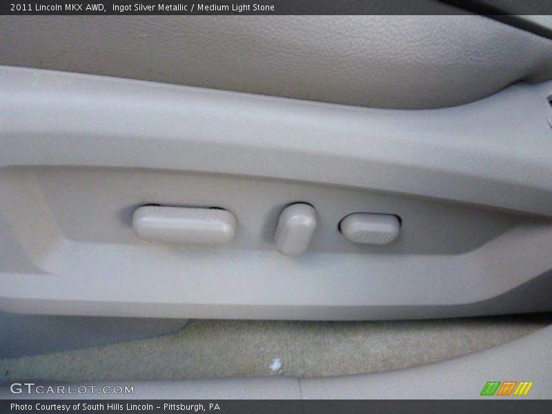 Ingot Silver Metallic / Medium Light Stone 2011 Lincoln MKX AWD