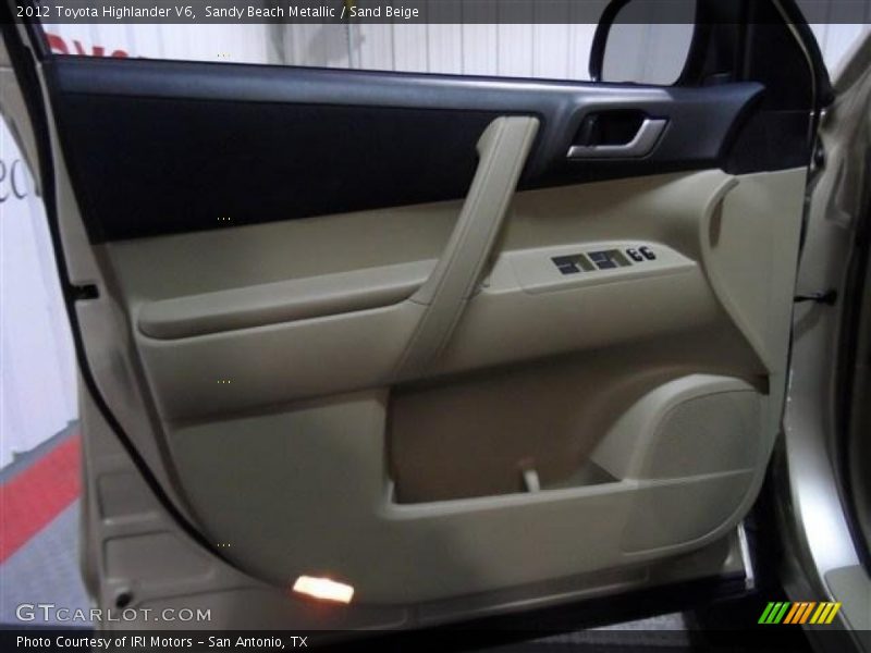 Sandy Beach Metallic / Sand Beige 2012 Toyota Highlander V6