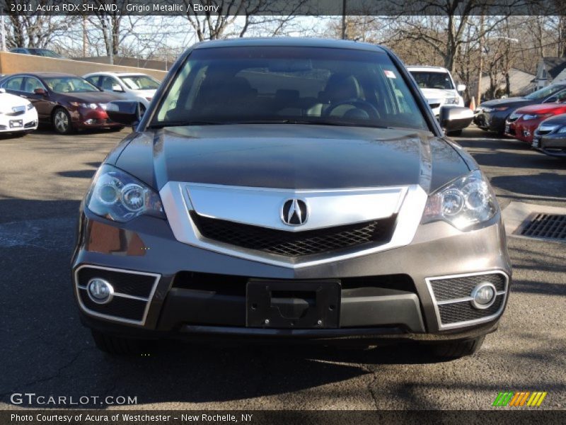 Grigio Metallic / Ebony 2011 Acura RDX SH-AWD