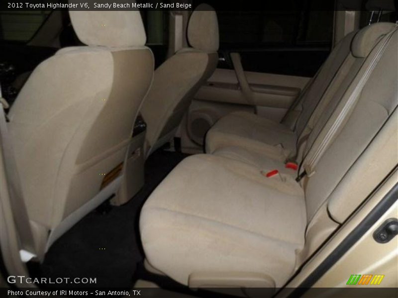 Sandy Beach Metallic / Sand Beige 2012 Toyota Highlander V6