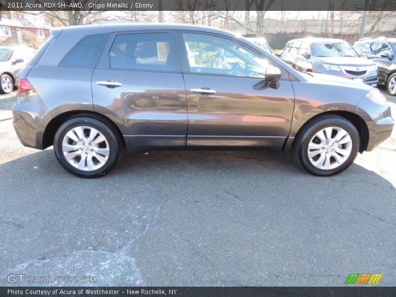 Grigio Metallic / Ebony 2011 Acura RDX SH-AWD