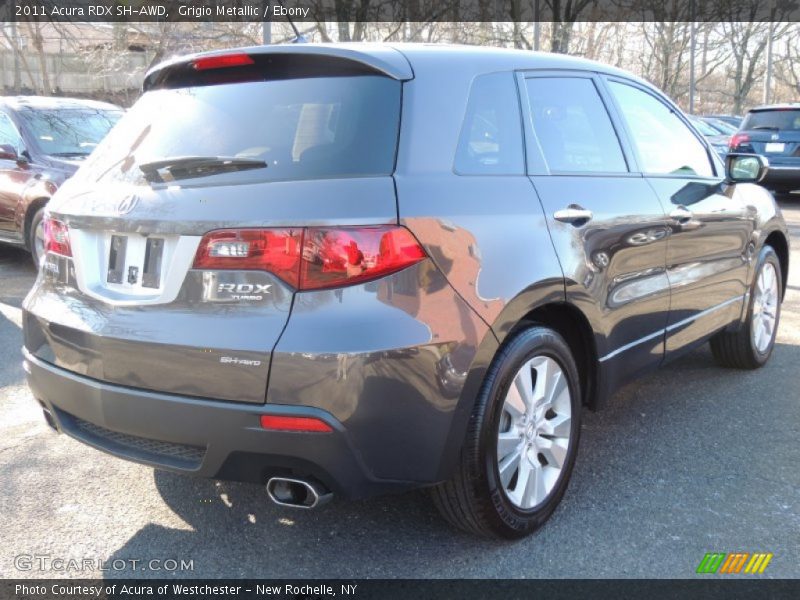 Grigio Metallic / Ebony 2011 Acura RDX SH-AWD