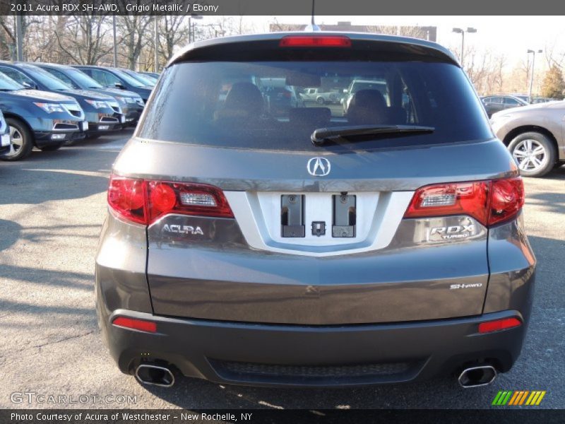 Grigio Metallic / Ebony 2011 Acura RDX SH-AWD