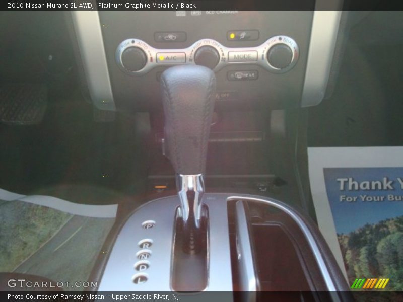Platinum Graphite Metallic / Black 2010 Nissan Murano SL AWD