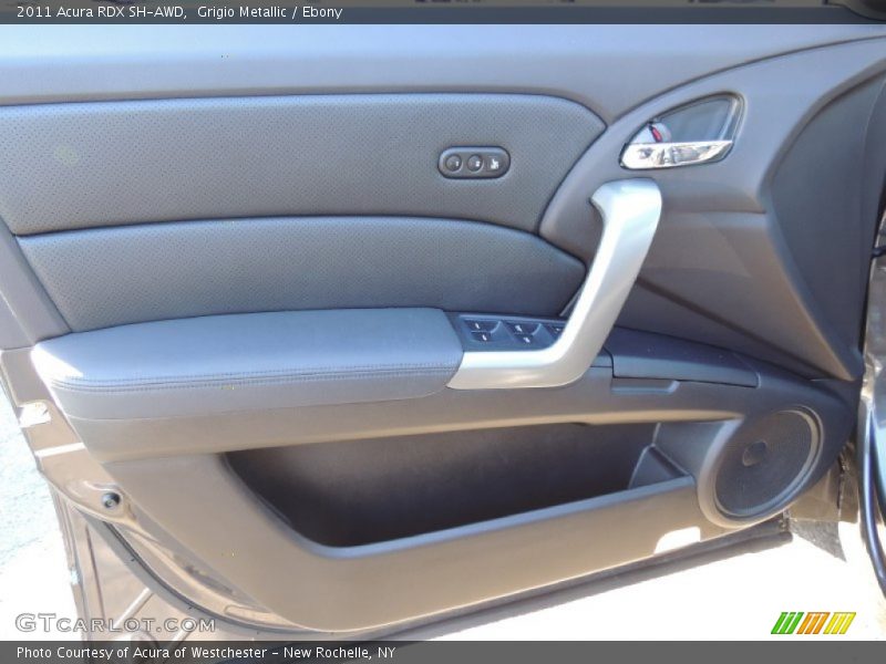 Grigio Metallic / Ebony 2011 Acura RDX SH-AWD