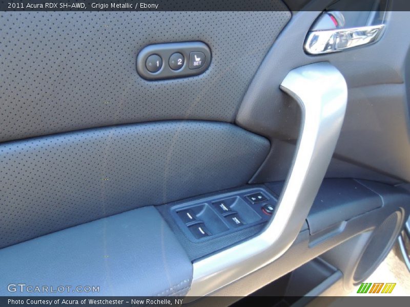 Grigio Metallic / Ebony 2011 Acura RDX SH-AWD