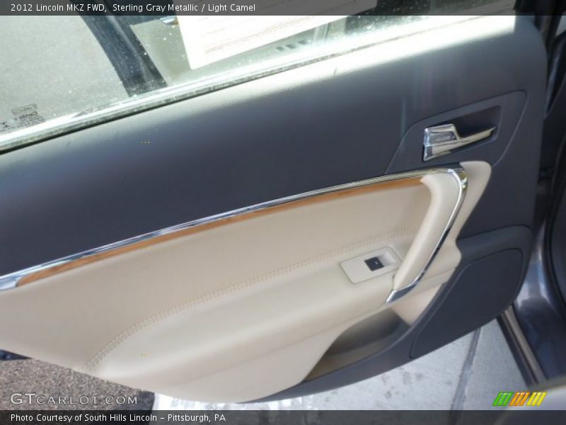 Sterling Gray Metallic / Light Camel 2012 Lincoln MKZ FWD