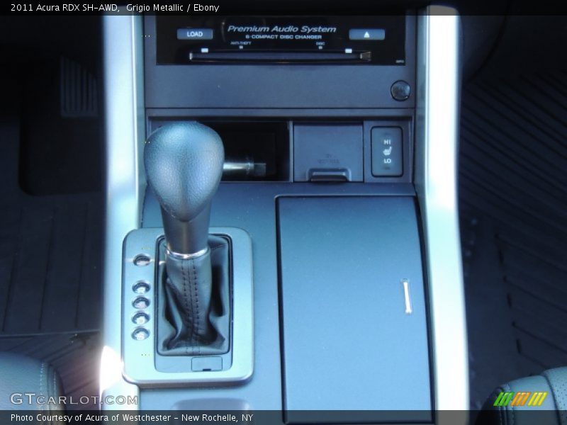 Grigio Metallic / Ebony 2011 Acura RDX SH-AWD