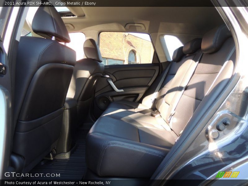 Grigio Metallic / Ebony 2011 Acura RDX SH-AWD