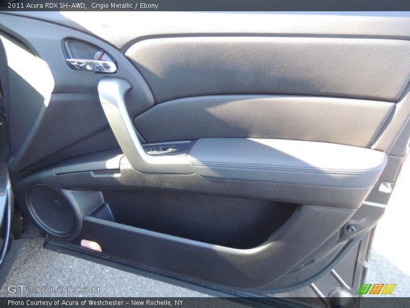 Grigio Metallic / Ebony 2011 Acura RDX SH-AWD