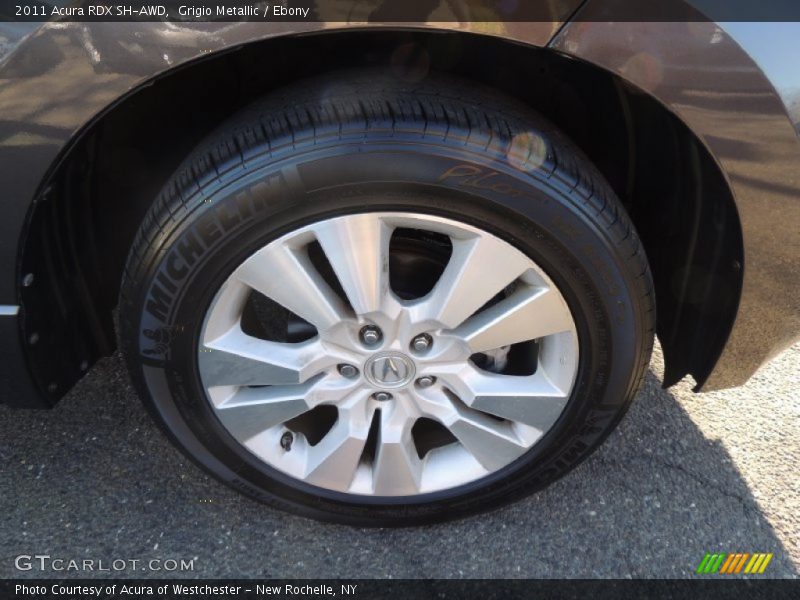 Grigio Metallic / Ebony 2011 Acura RDX SH-AWD