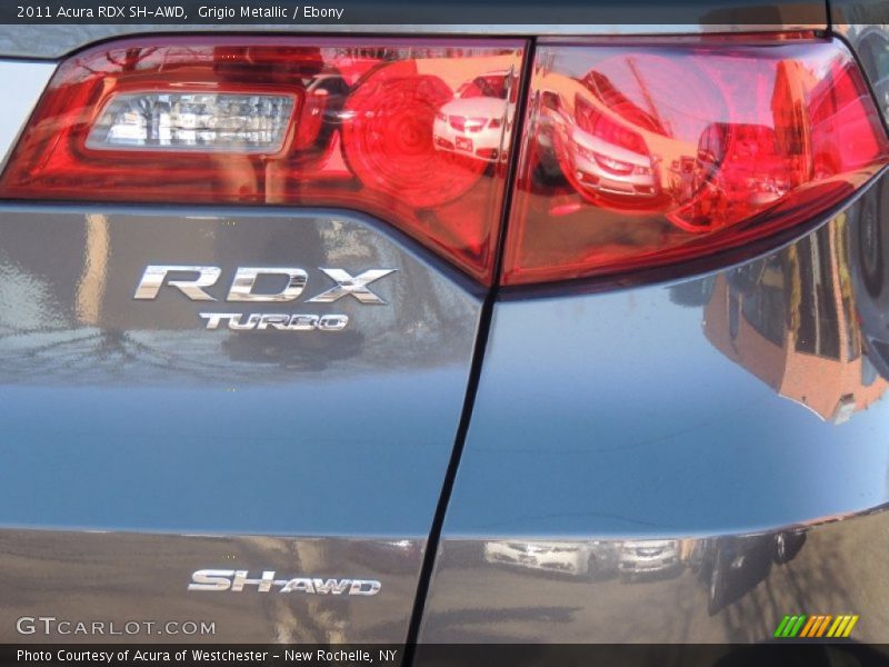 Grigio Metallic / Ebony 2011 Acura RDX SH-AWD