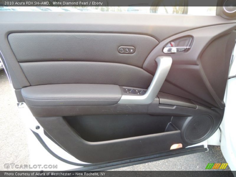 White Diamond Pearl / Ebony 2010 Acura RDX SH-AWD