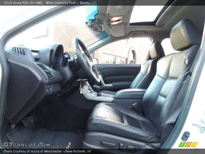 White Diamond Pearl / Ebony 2010 Acura RDX SH-AWD