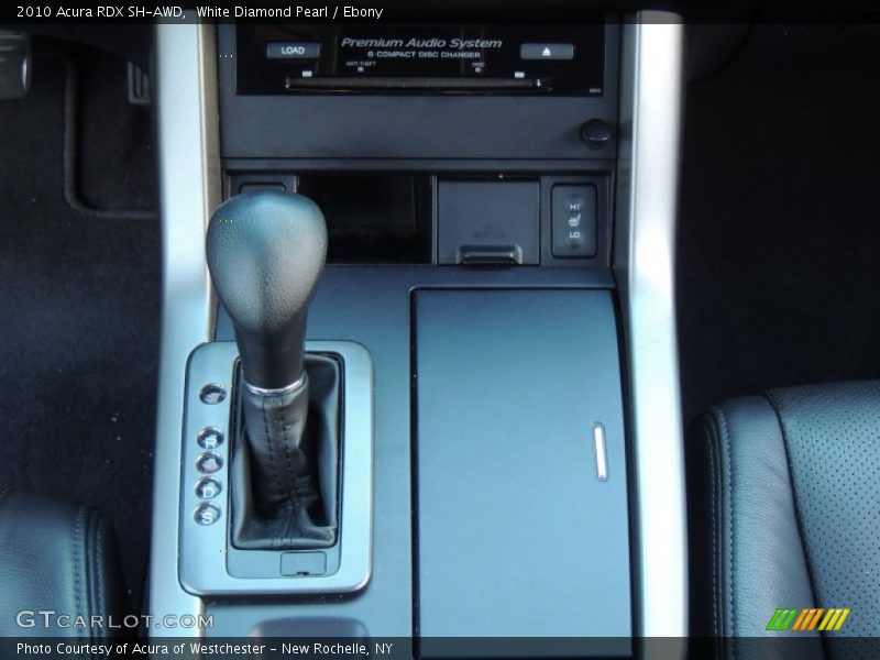 White Diamond Pearl / Ebony 2010 Acura RDX SH-AWD