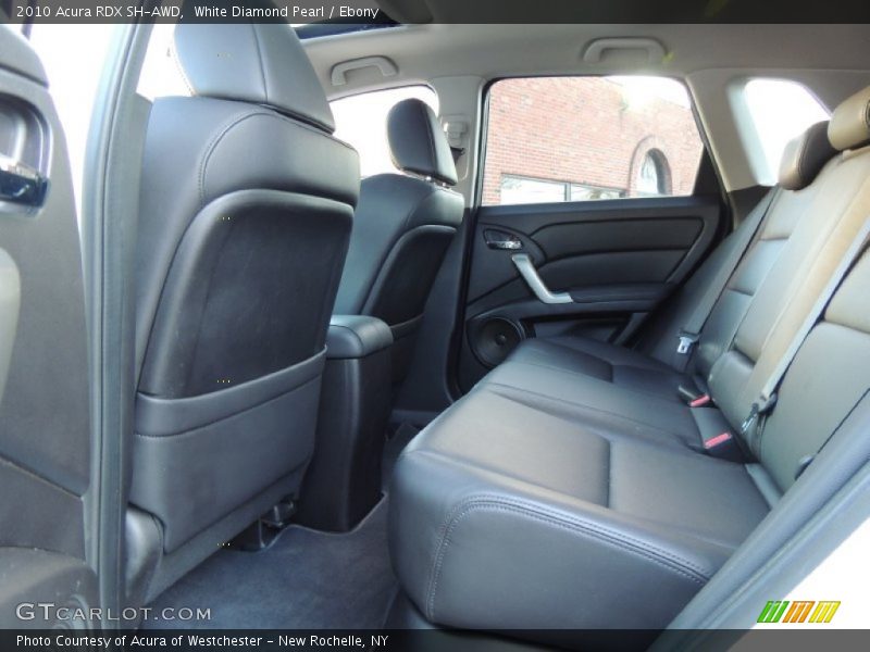 White Diamond Pearl / Ebony 2010 Acura RDX SH-AWD