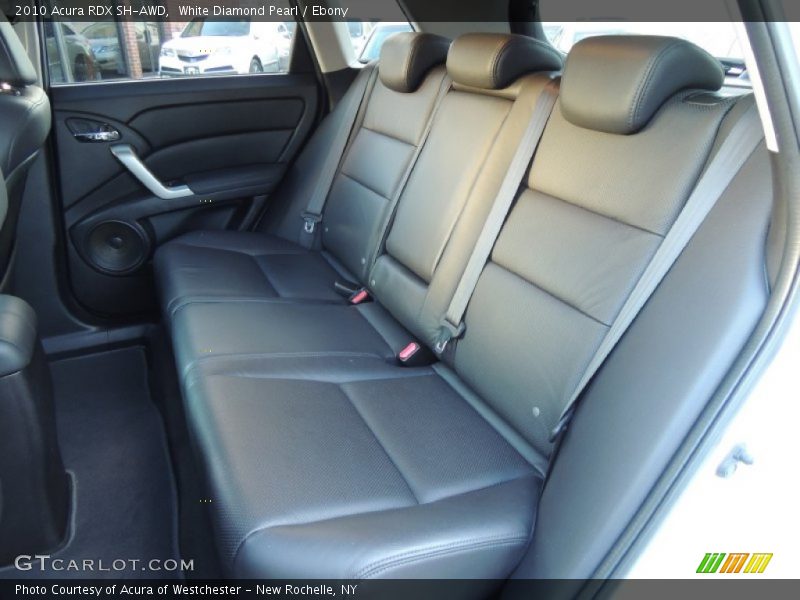 White Diamond Pearl / Ebony 2010 Acura RDX SH-AWD