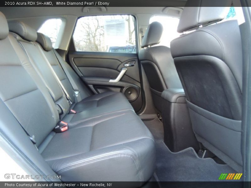 White Diamond Pearl / Ebony 2010 Acura RDX SH-AWD