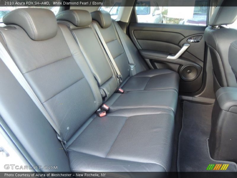 White Diamond Pearl / Ebony 2010 Acura RDX SH-AWD